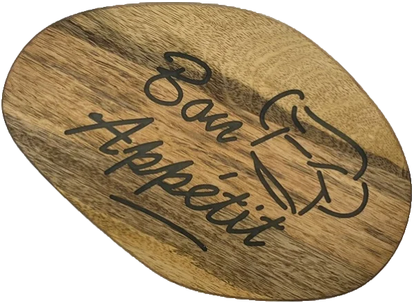 Planche à découper en bois d'acacia