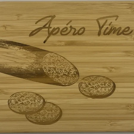 Planche à découper en bambou - personnalisable